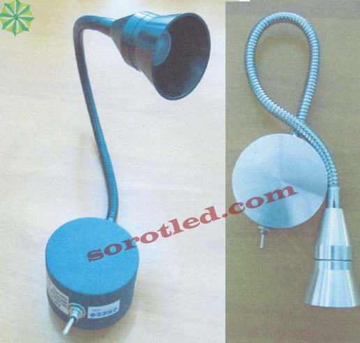 Lampu Sorot Meja Belajar - Kerja Fleksible